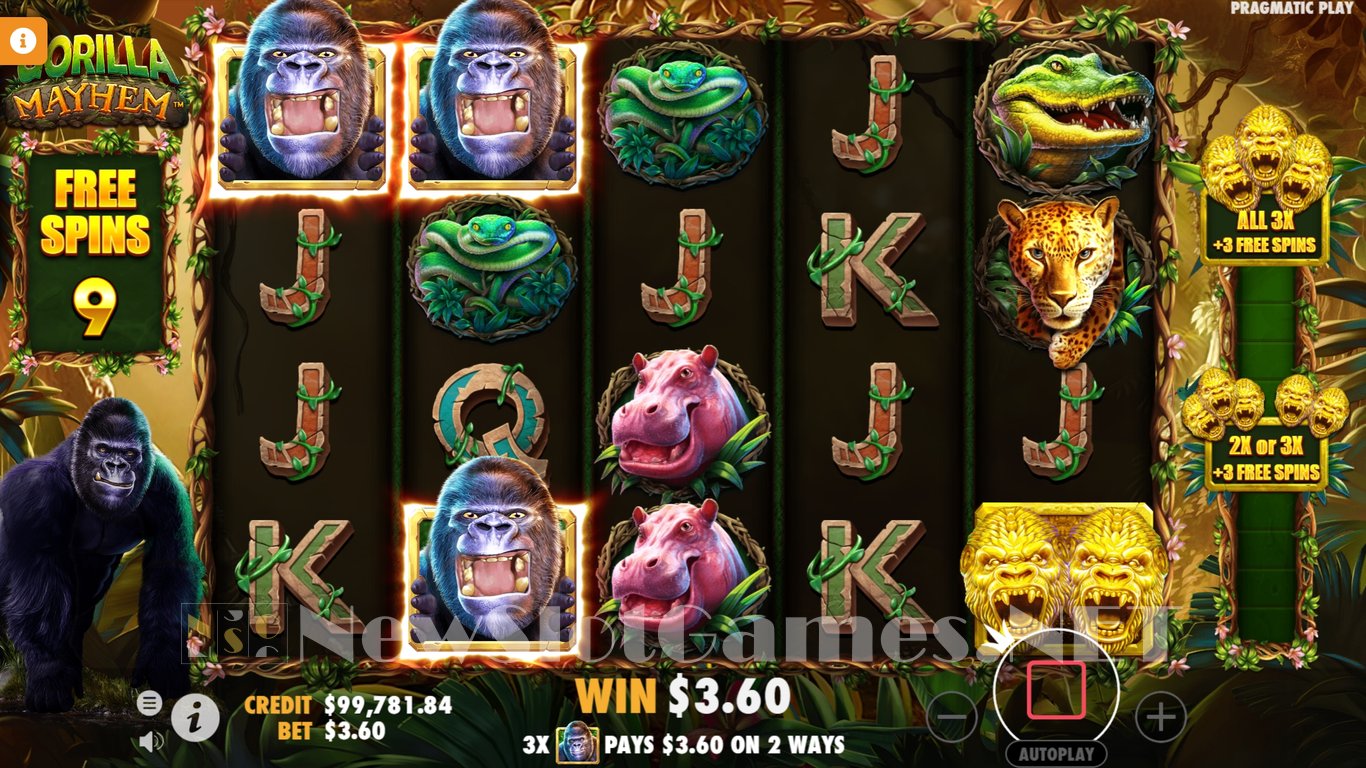 Gorilla Mayhem Slot Slot Image in Demo - pic. 12