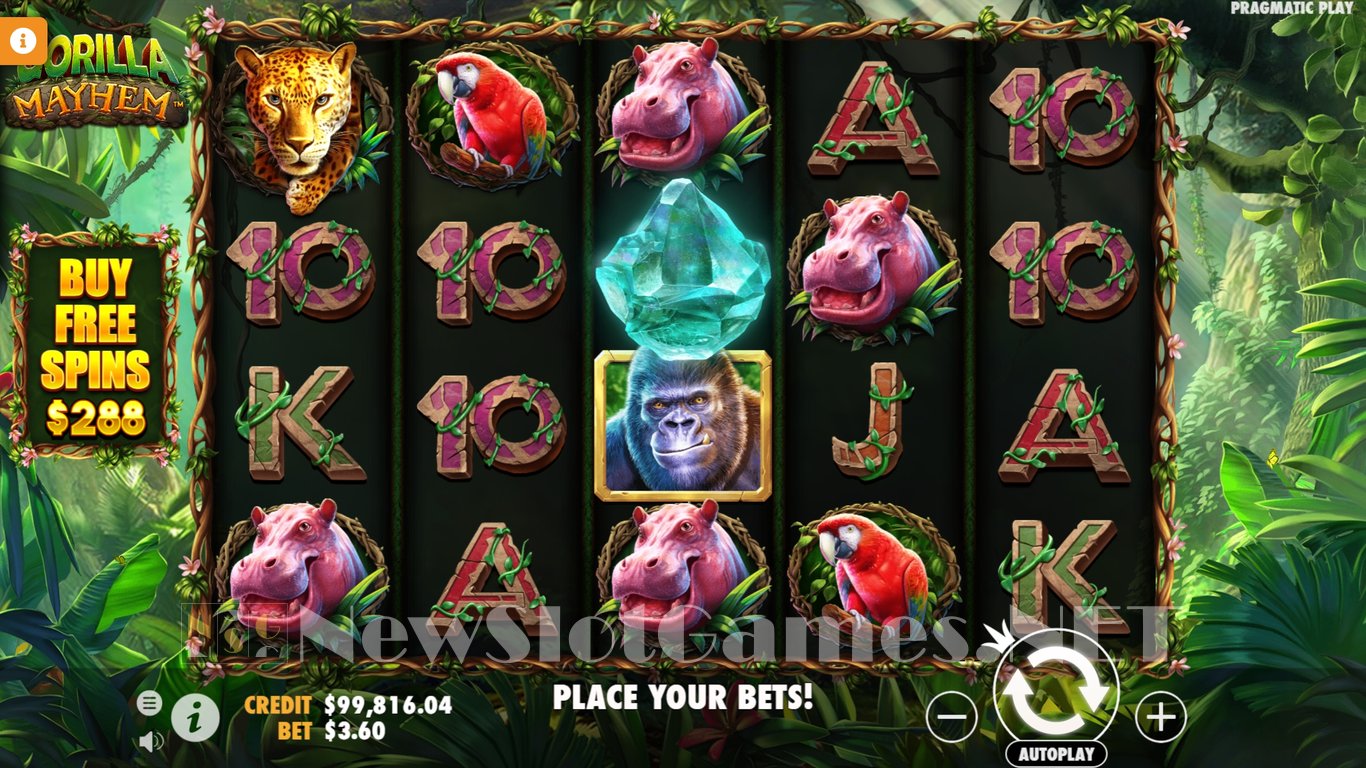 Gorilla Mayhem Slot Slot Image in Demo - pic. 17