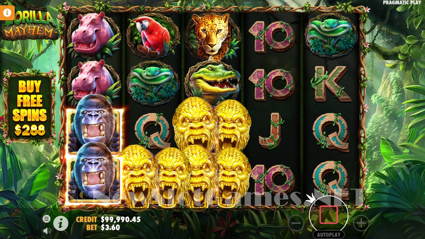Gorilla Mayhem Slot Slot Image in Demo - pic. 8