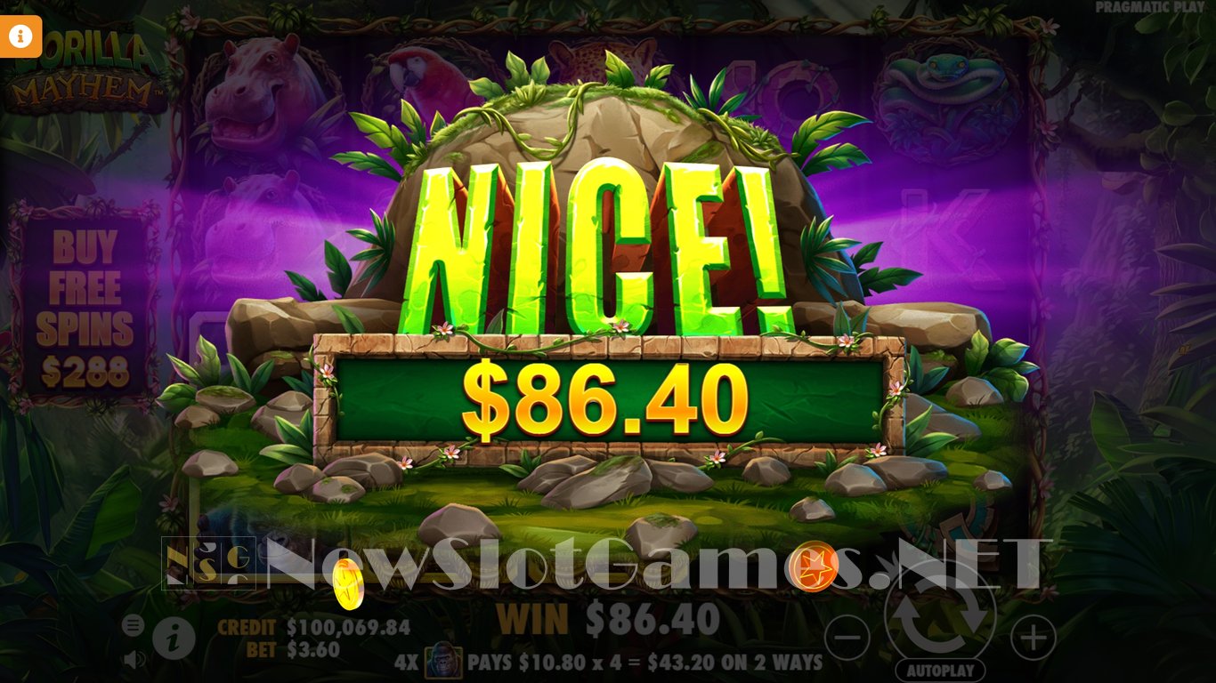 Gorilla Mayhem Slot Slot Image in Demo - pic. 9