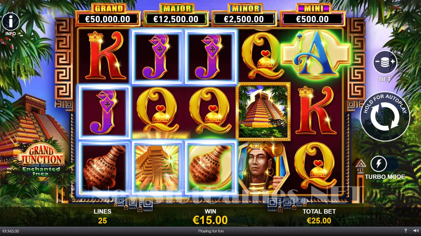 Grand Junction Enchanted Inca Slot Demo Image