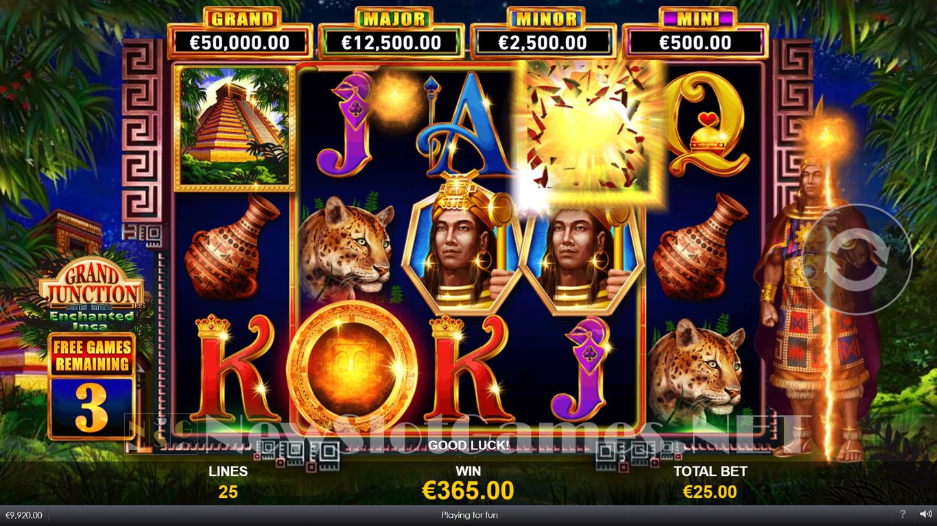 Grand Junction Enchanted Inca Slot Slot Image in Demo - pic. 10
