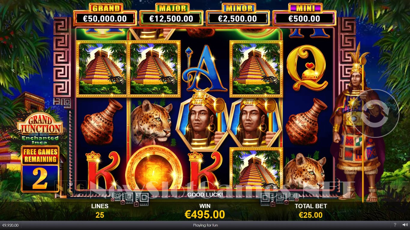 Grand Junction Enchanted Inca Slot Slot Image in Demo - pic. 11