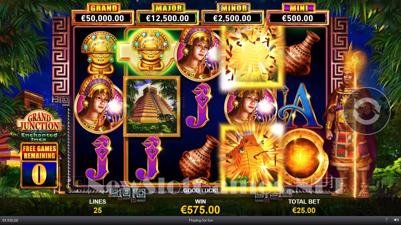 Grand Junction Enchanted Inca Slot Slot Image in Demo - pic. 12