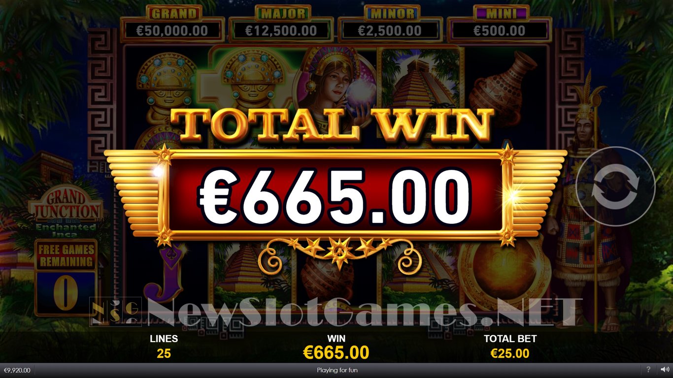 Grand Junction Enchanted Inca Slot Slot Image in Demo - pic. 13