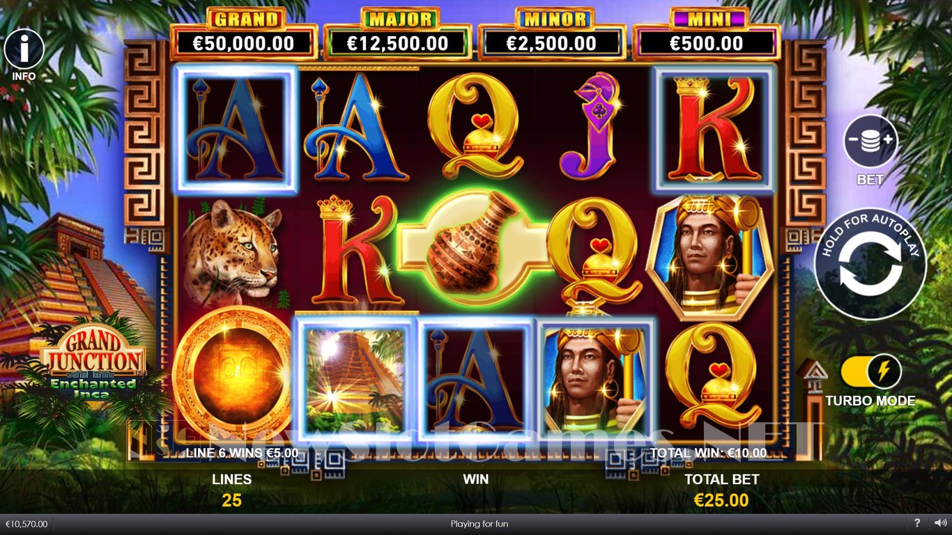 Grand Junction Enchanted Inca Slot Slot Image in Demo - pic. 15