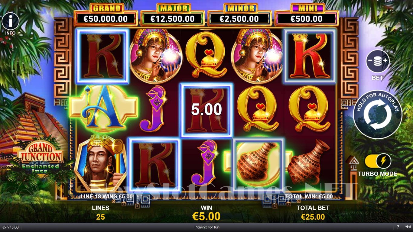 Grand Junction Enchanted Inca Slot Slot Image in Demo - pic. 2