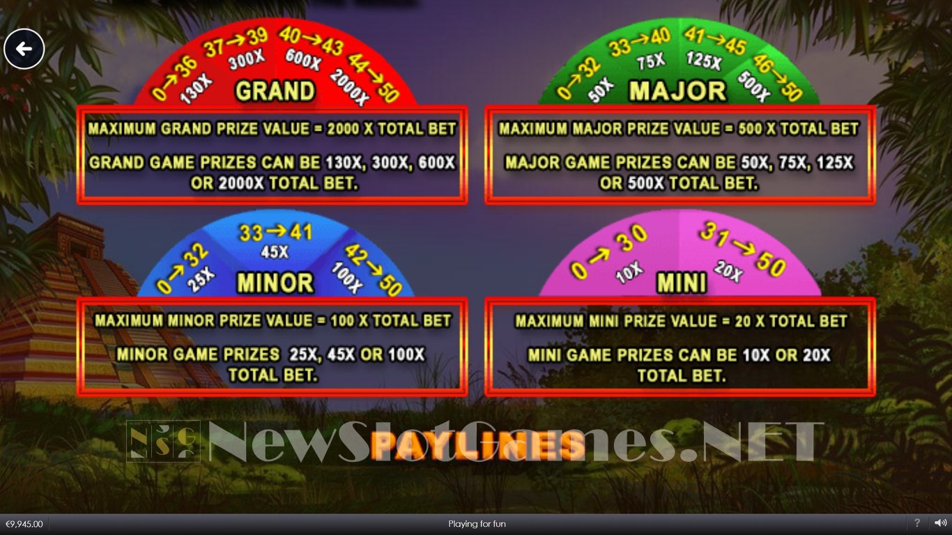 Grand Junction Enchanted Inca Slot Slot Image in Demo - pic. 4