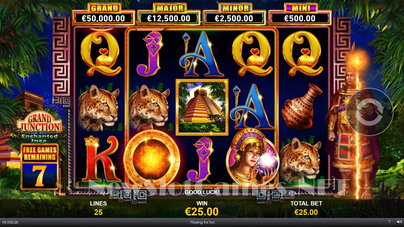 Grand Junction Enchanted Inca Slot Slot Image in Demo - pic. 7