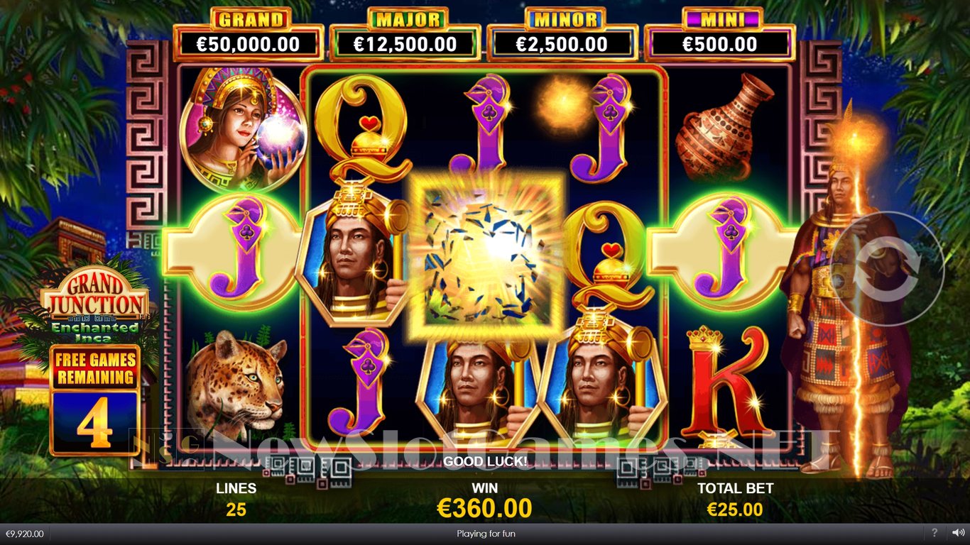 Grand Junction Enchanted Inca Slot Slot Image in Demo - pic. 9