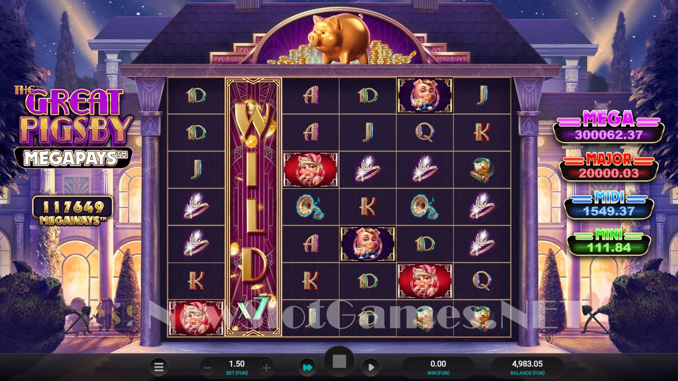 The Great Pigsby Megapays Slot Slot Image in Demo - pic. 10