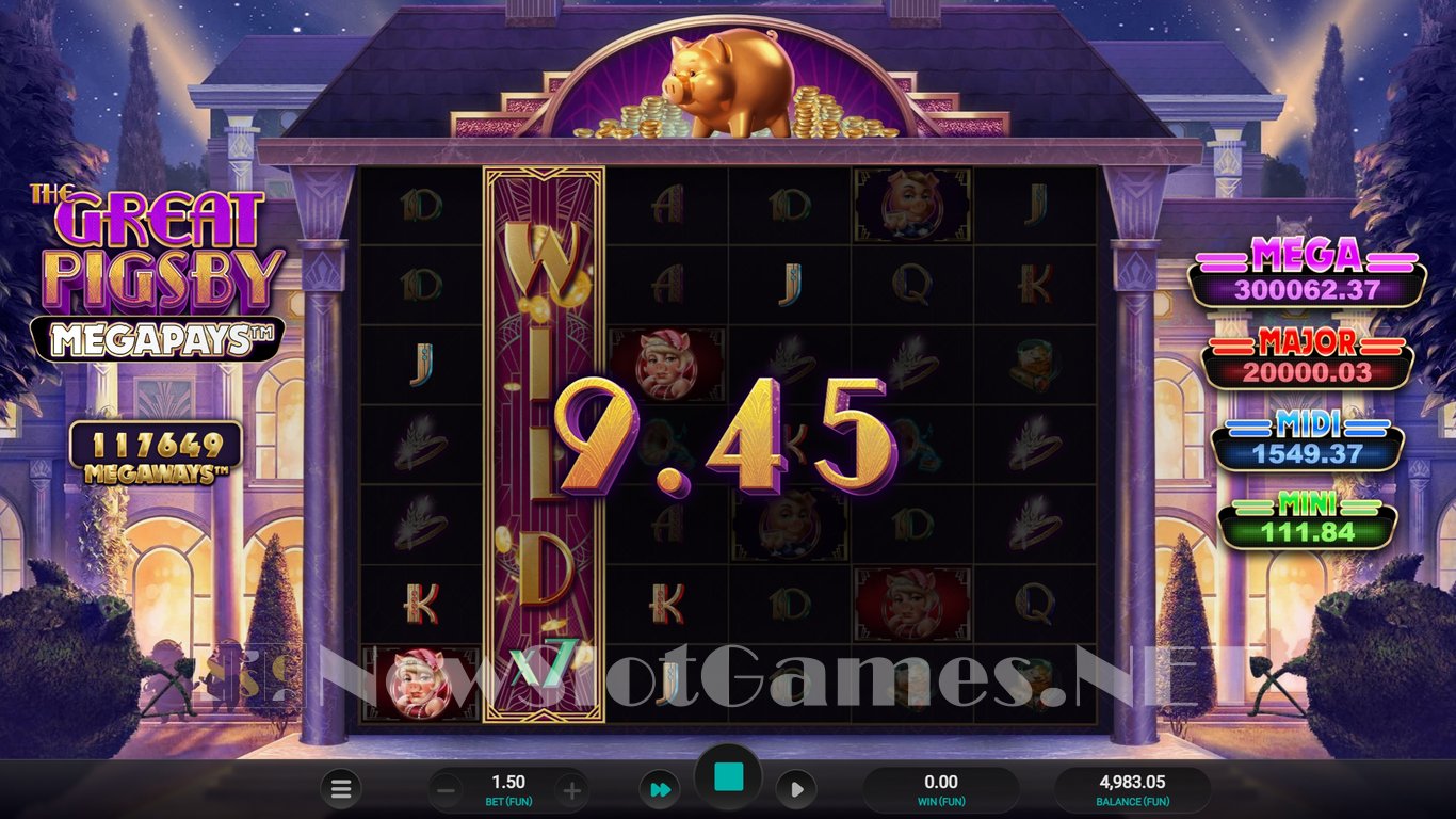 The Great Pigsby Megapays Slot Slot Image in Demo - pic. 11