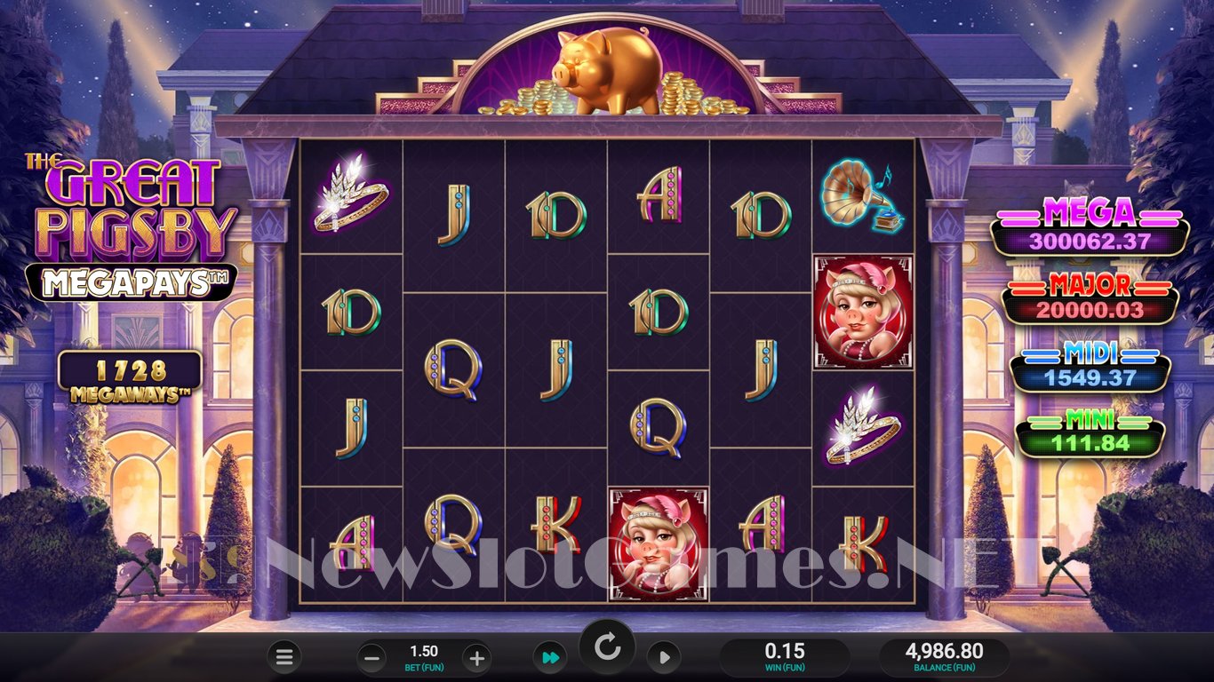 The Great Pigsby Megapays Slot Slot Image in Demo - pic. 12