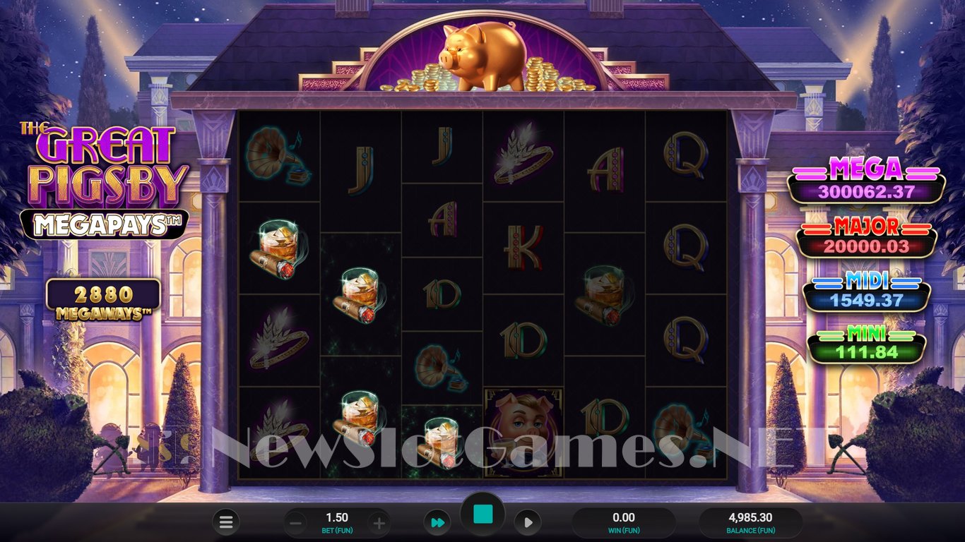 The Great Pigsby Megapays Slot Slot Image in Demo - pic. 13