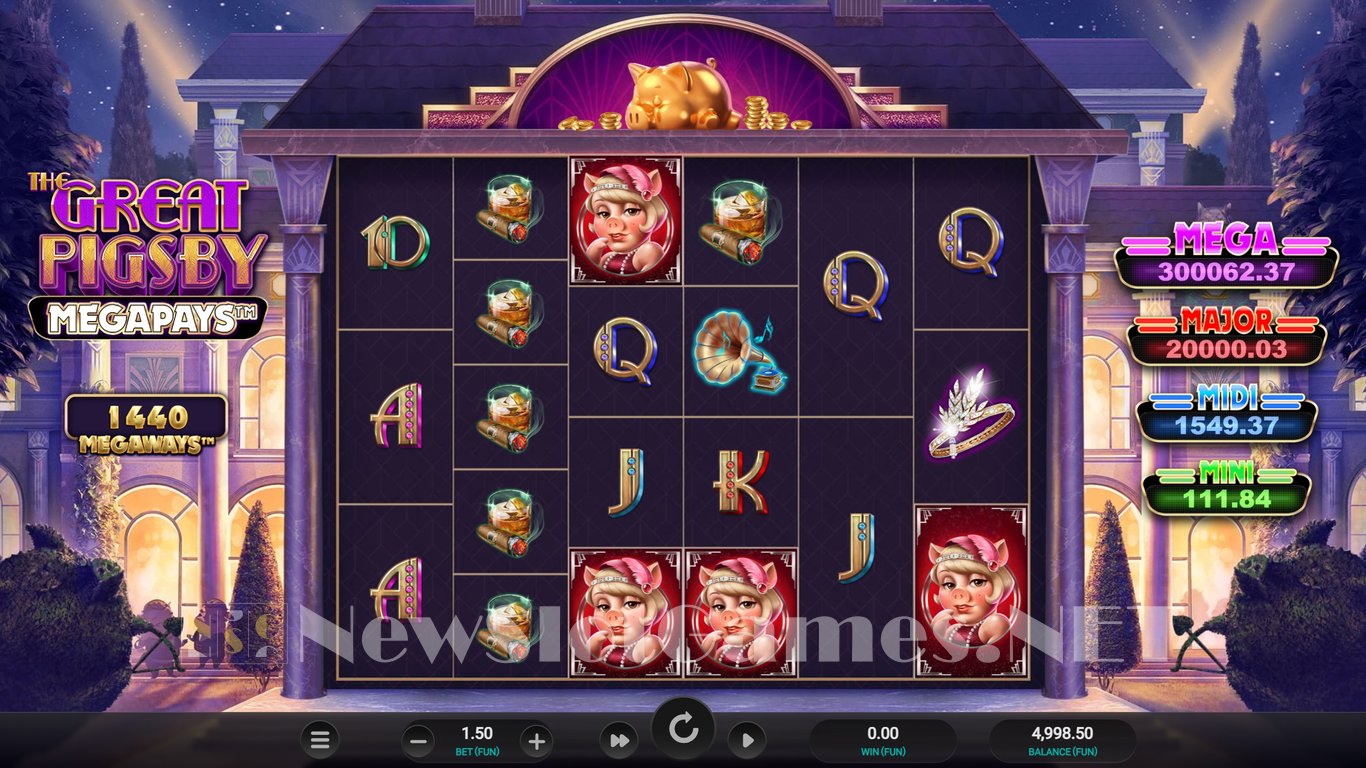 The Great Pigsby Megapays Slot Slot Image in Demo - pic. 2