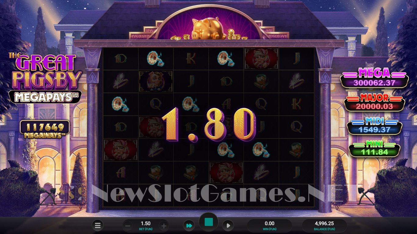 The Great Pigsby Megapays Slot Slot Image in Demo - pic. 4