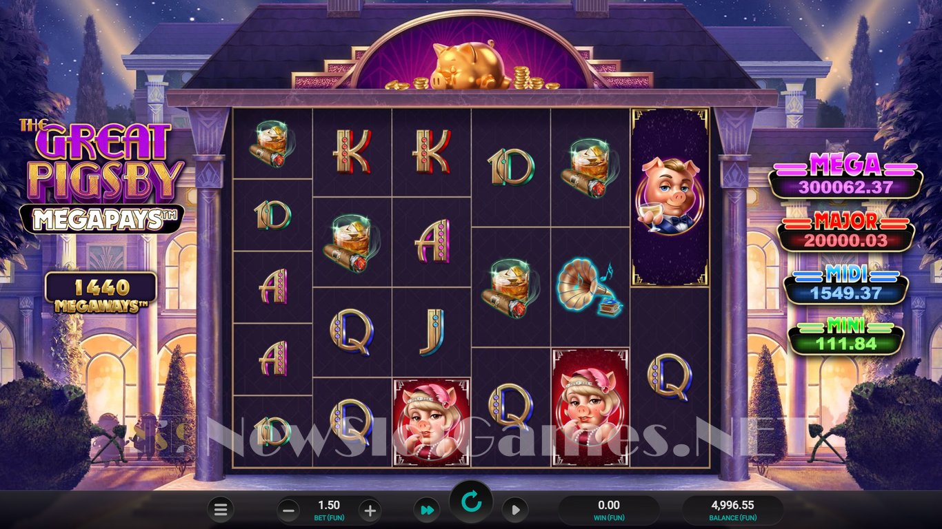 The Great Pigsby Megapays Slot Slot Image in Demo - pic. 8