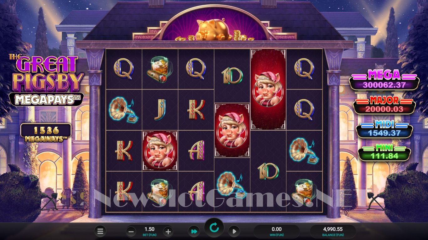 The Great Pigsby Megapays Slot Slot Image in Demo - pic. 9