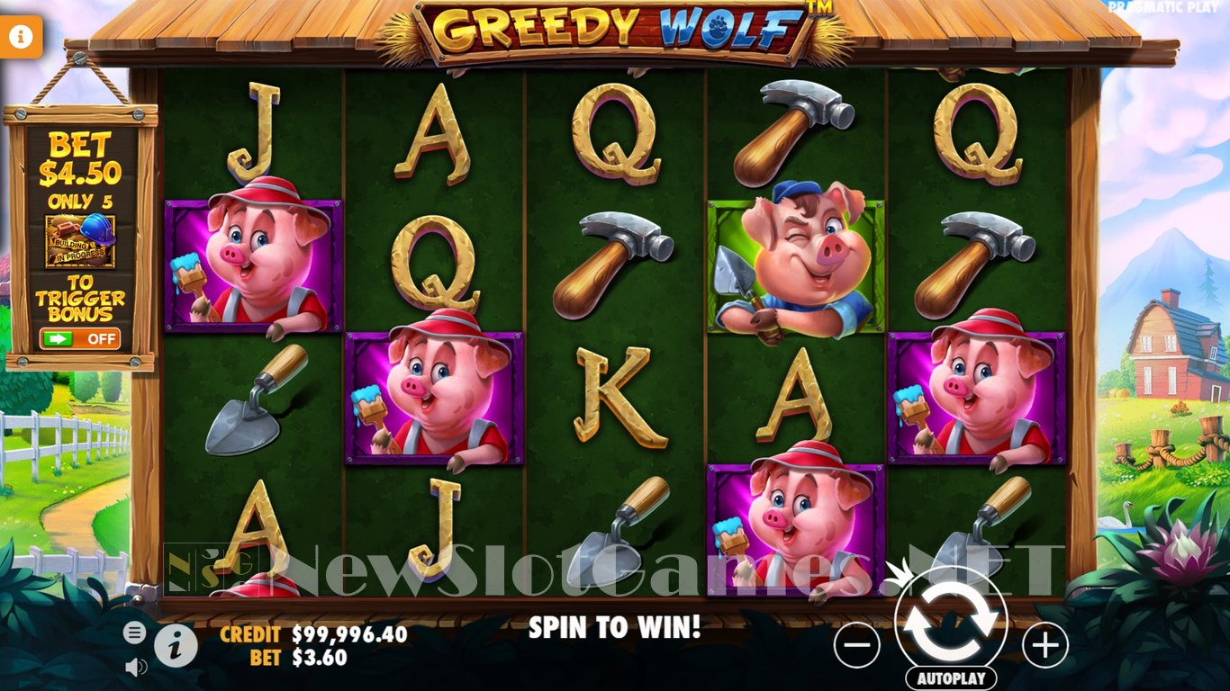 Greedy Wolf Slot Demo Image