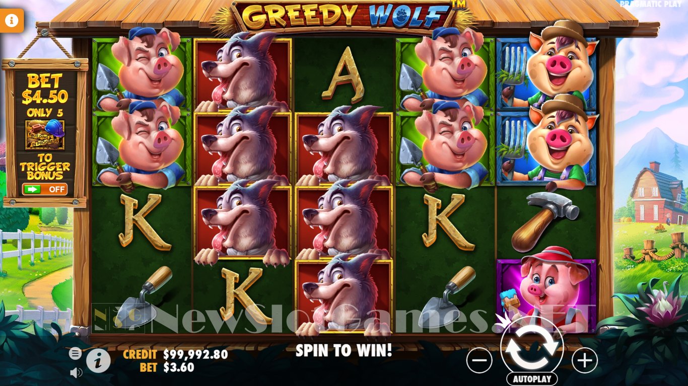 Greedy Wolf Slot Slot Image in Demo - pic. 2