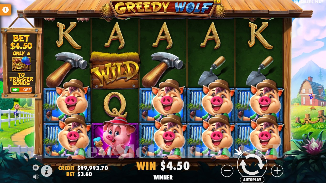 Greedy Wolf Slot Slot Image in Demo - pic. 4