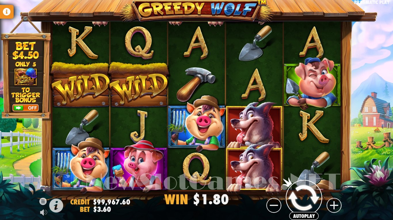 Greedy Wolf Slot Slot Image in Demo - pic. 6