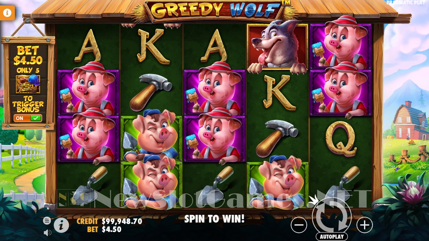 Greedy Wolf Slot Slot Image in Demo - pic. 8