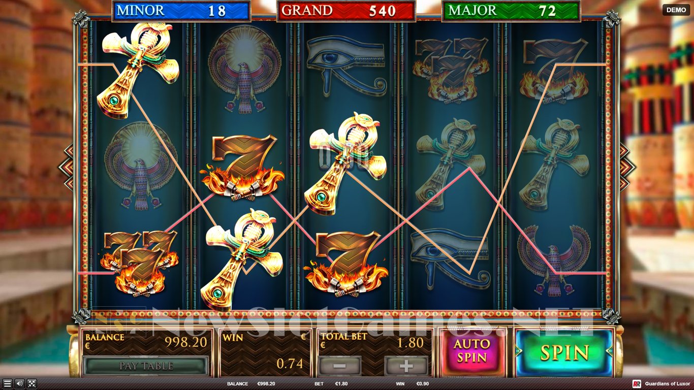 Guardians of Luxor Slot Slot Image in Demo - pic. 2