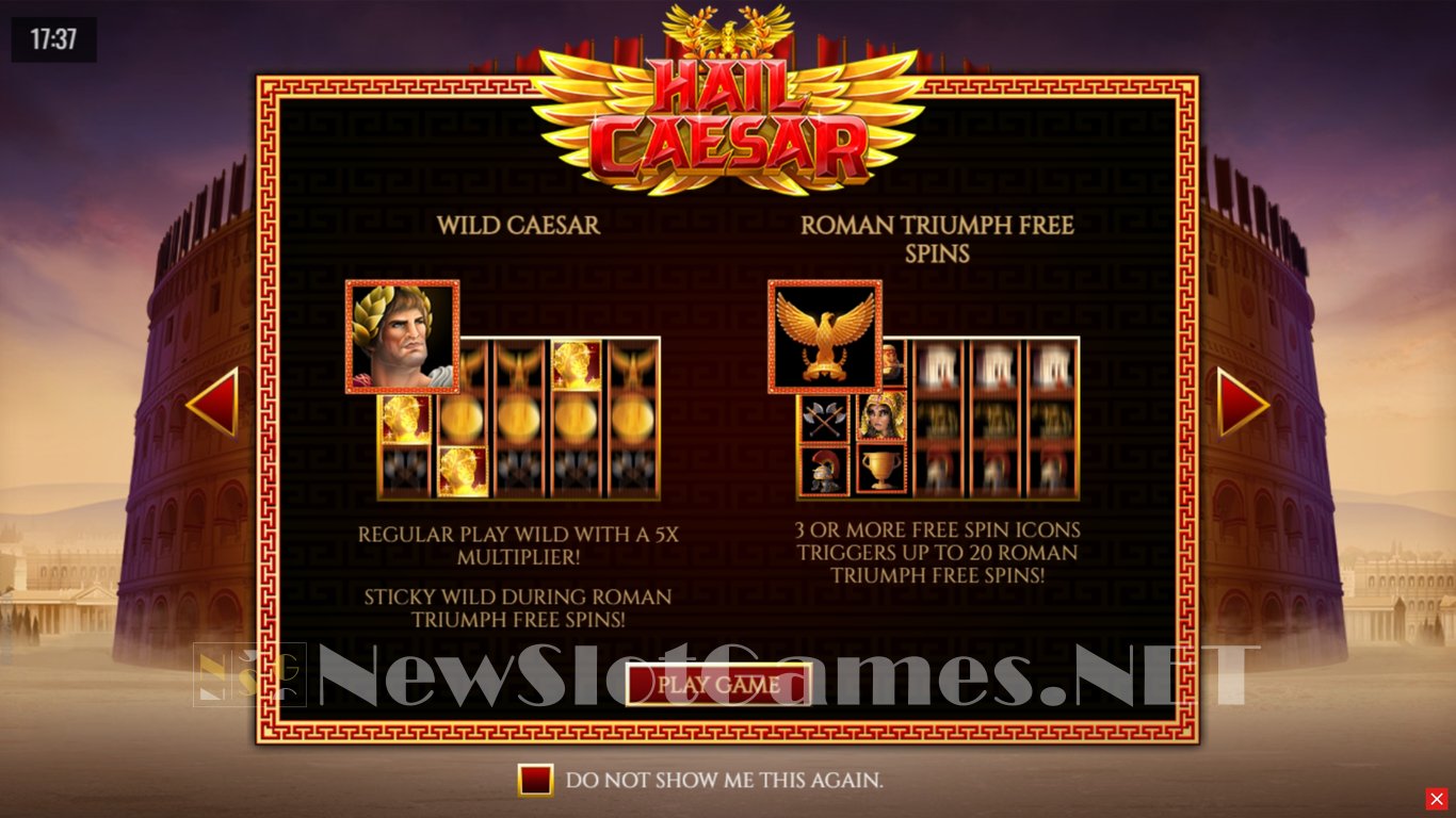 Hail Caesar Slot Demo Image