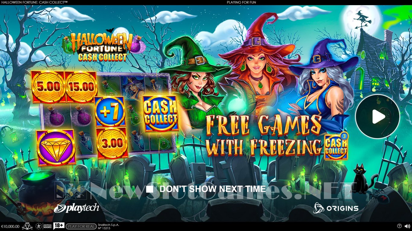 Halloween Fortune Cash Collect Slot Demo Image