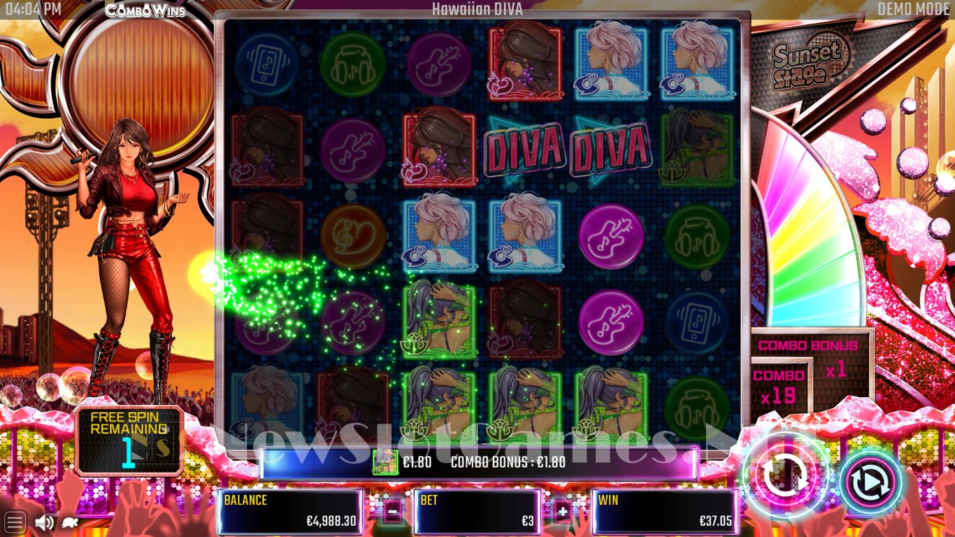 Hawaiian Diva Slot Slot Image in Demo - pic. 12