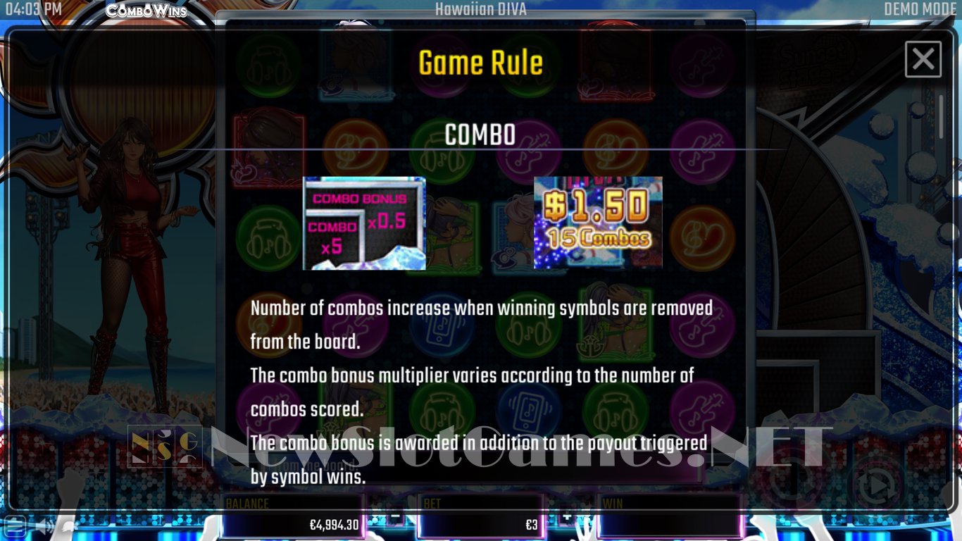 Hawaiian Diva Slot Slot Image in Demo - pic. 6