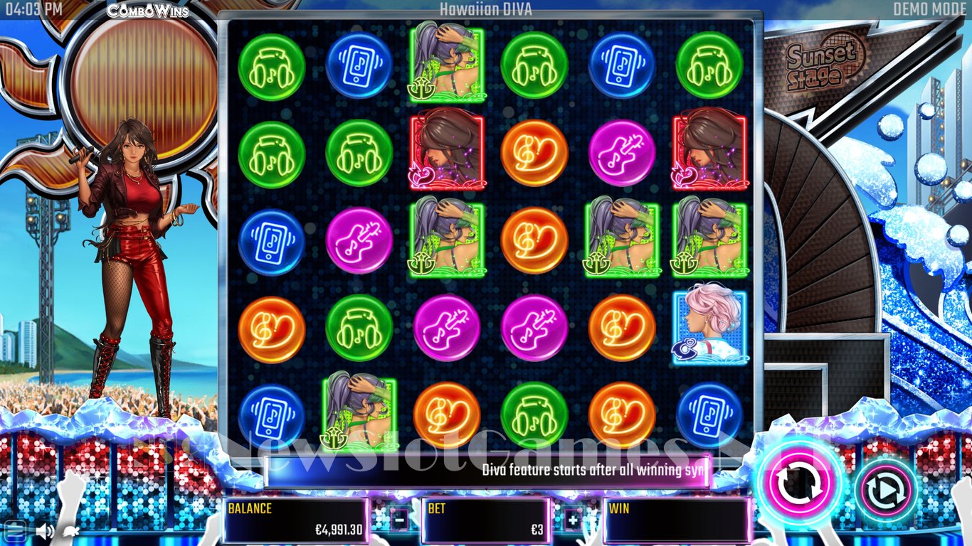 Hawaiian Diva Slot Slot Image in Demo - pic. 7