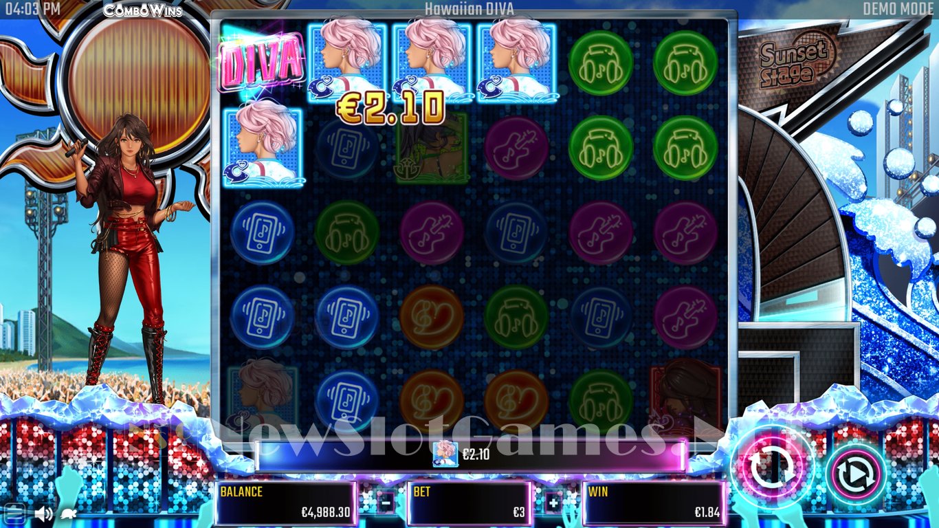 Hawaiian Diva Slot Slot Image in Demo - pic. 8