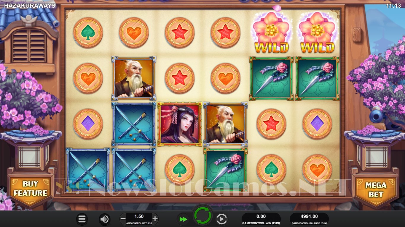 Hazakura Ways Slot Slot Image in Demo - pic. 3