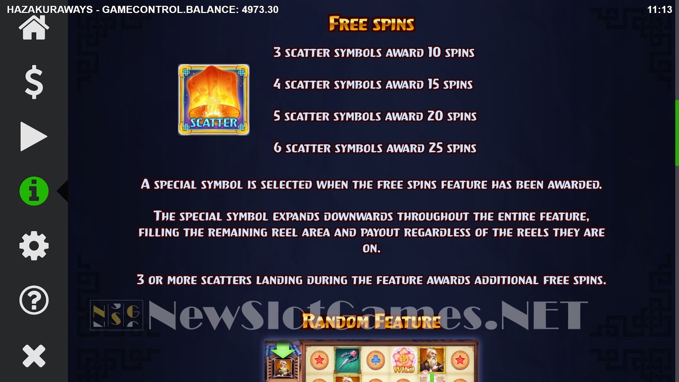 Hazakura Ways Slot Slot Image in Demo - pic. 7