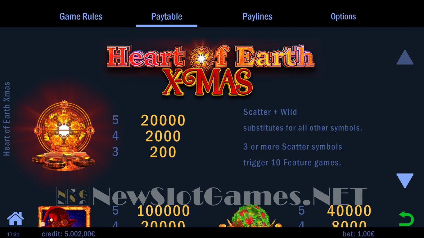 Heart of Earth Xmas Slot Slot Image in Demo - pic. 4