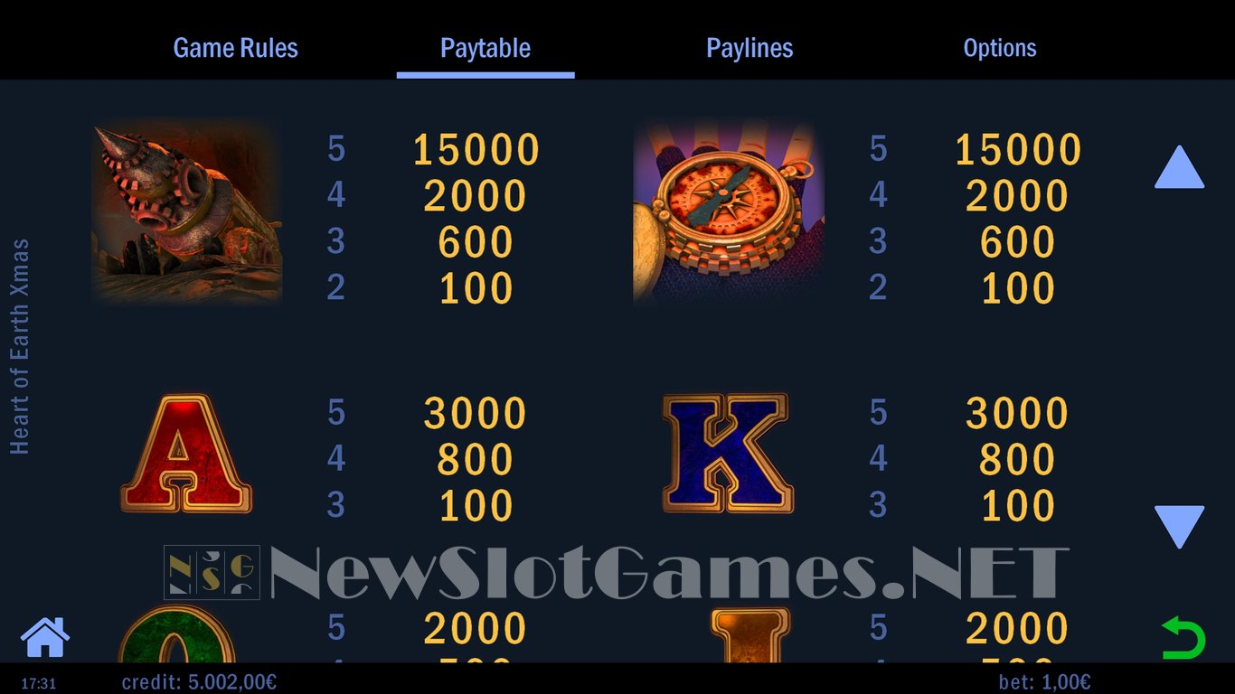 Heart of Earth Xmas Slot Slot Image in Demo - pic. 5