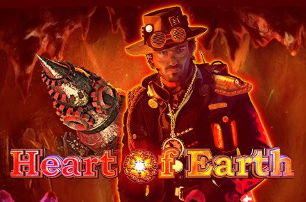 Heart of Earth Xmas Slot Logo