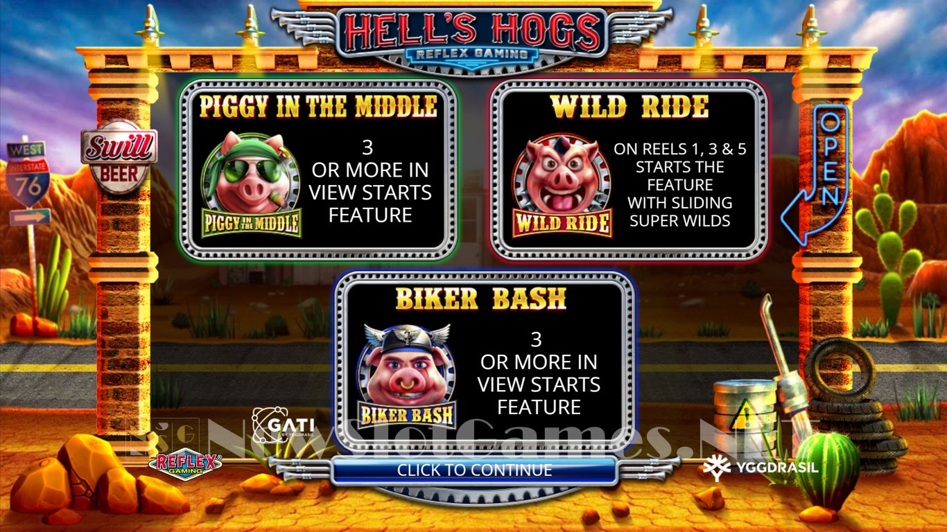 Hells Hogs Slot Demo Image