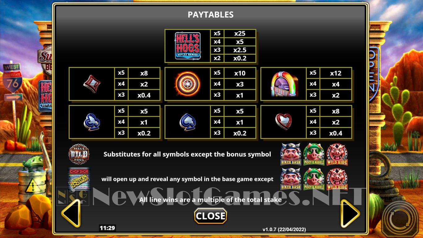 Hells Hogs Slot Slot Image in Demo - pic. 6