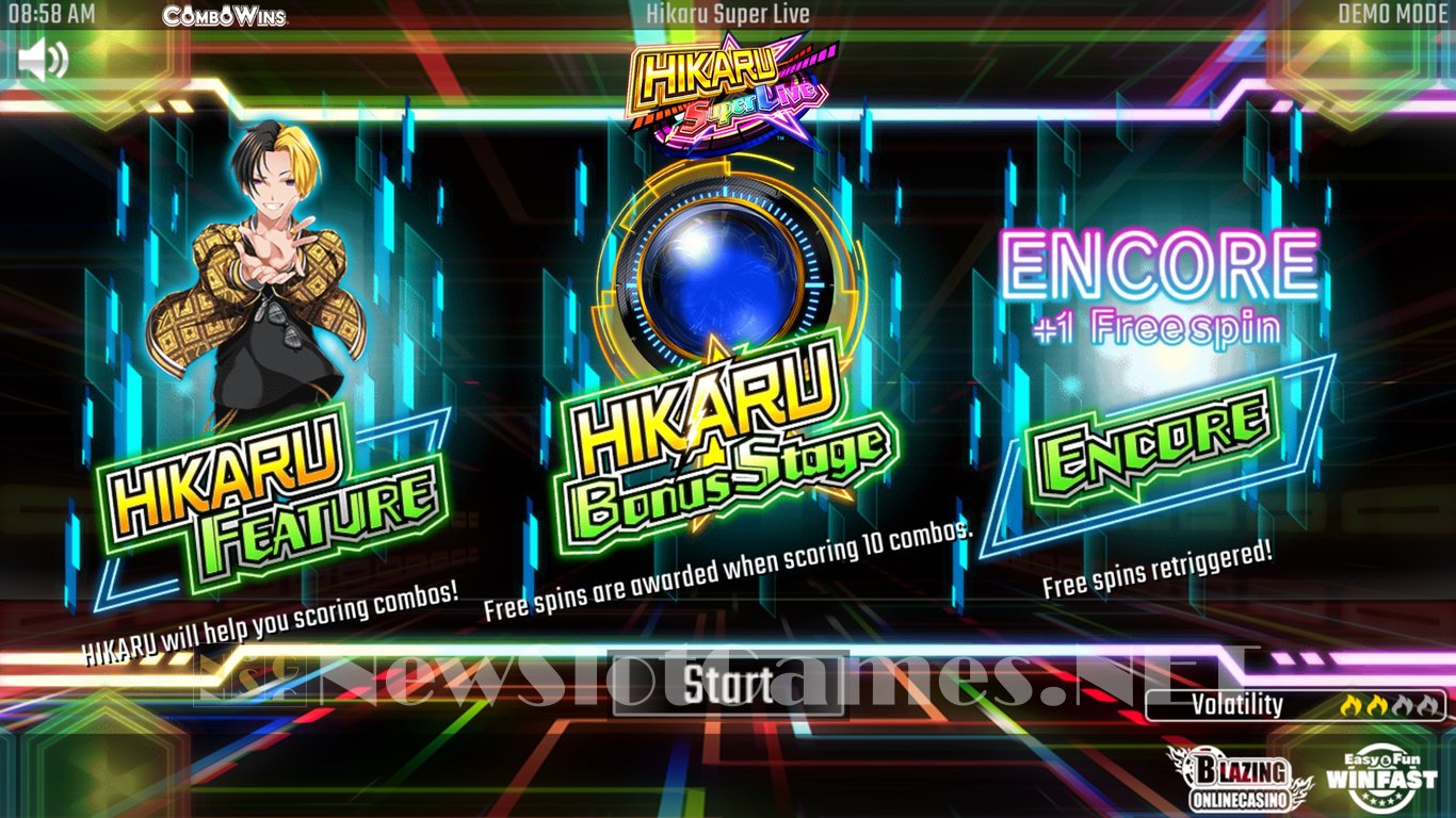 Hikaru Super Live Slot Demo Image