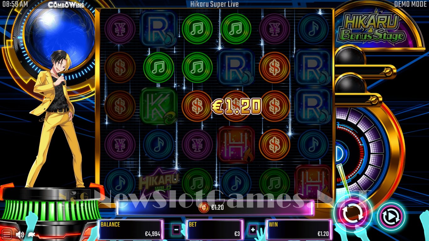 Hikaru Super Live Slot Slot Image in Demo - pic. 3
