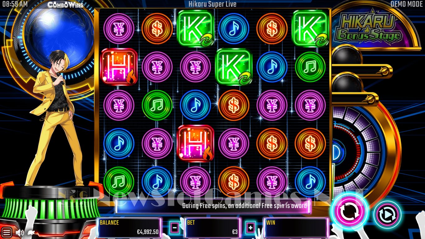 Hikaru Super Live Slot Slot Image in Demo - pic. 7