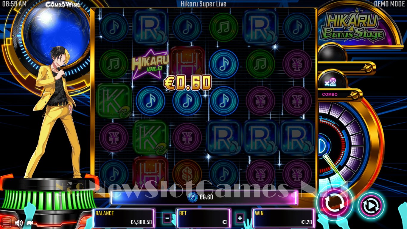Hikaru Super Live Slot Slot Image in Demo - pic. 9
