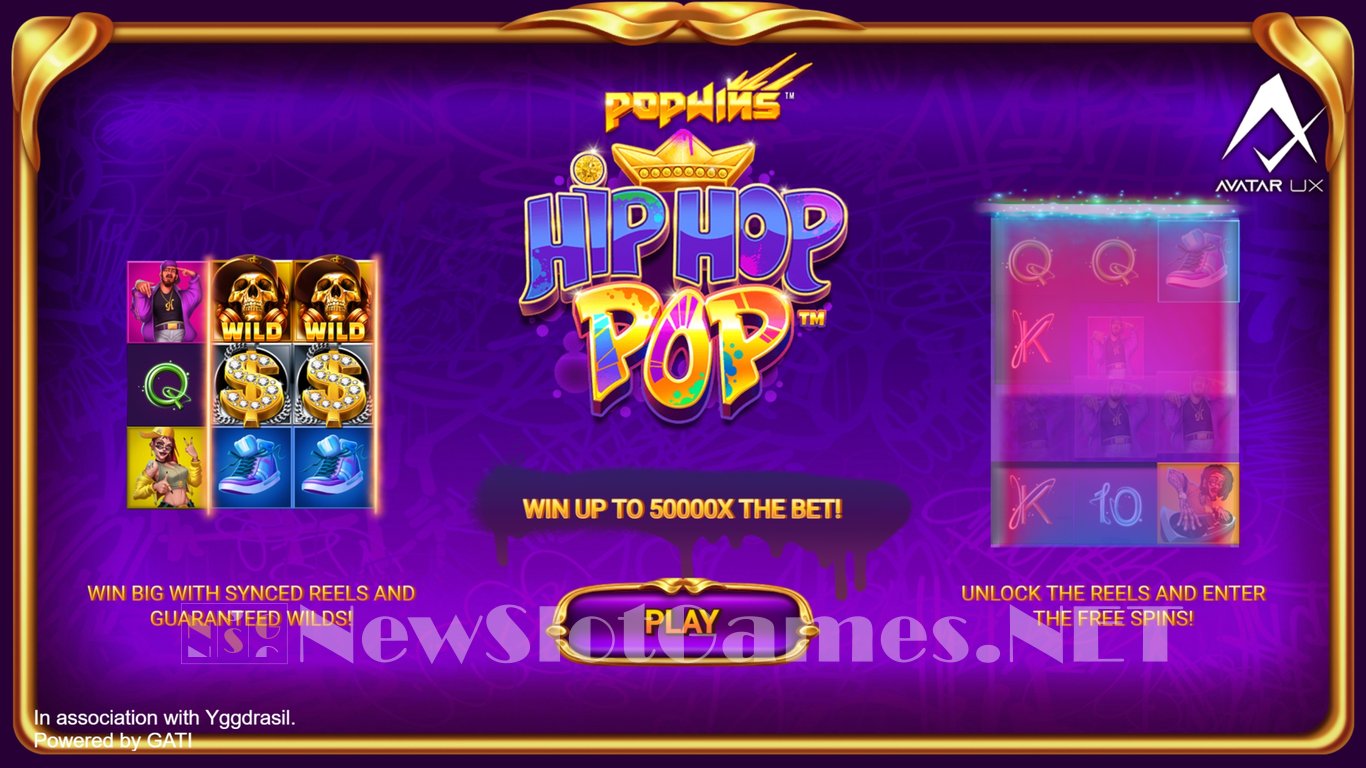 HipHopPop Slot Demo Image