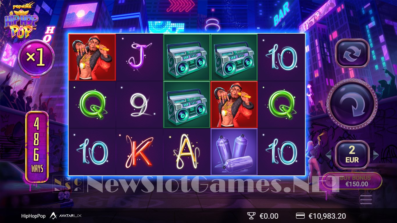 HipHopPop Slot Slot Image in Demo - pic. 7