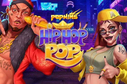 HipHopPop Slot Logo