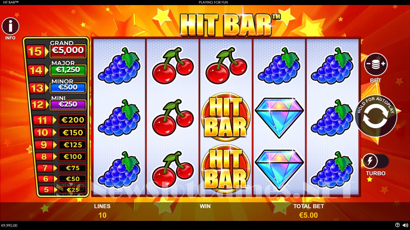 Hit Bar Slot Slot Image in Demo - pic. 2