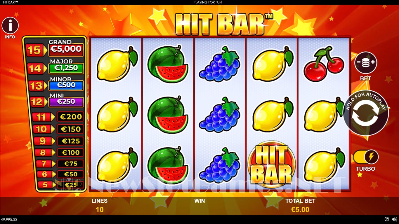 Hit Bar Slot Slot Image in Demo - pic. 3